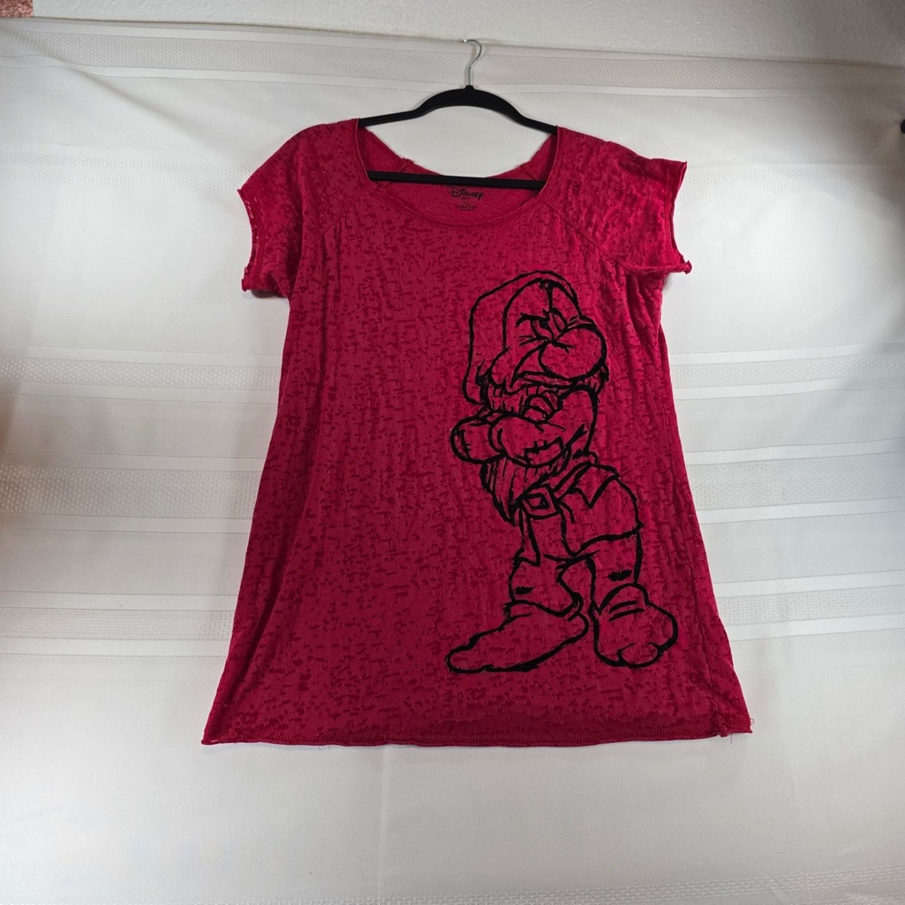 Disney burnout t-shirt with Grumpy